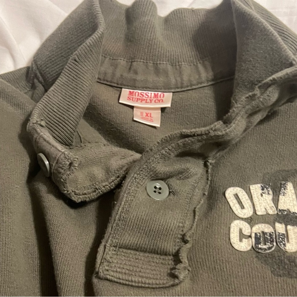 Mossimo Supply Co Green Sweatshirt Casual Style